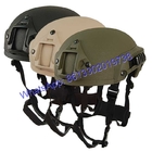 Desert Fast High Cut Tactical Helmet with 4-Point Adjustable Chinstrap for