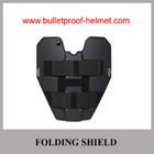 Wholesale  Cheap China Army Police Black Security Steel Anti-Riot Folding Shield