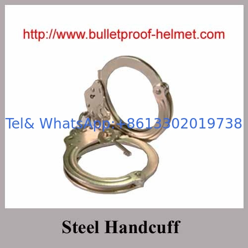 Steel Plastic double lock  handcuff footcuff